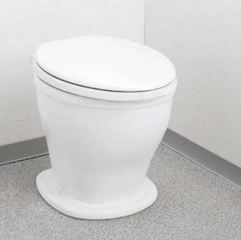 【アサヒ衛陶】非水洗トイレ（ボットン）　大便器